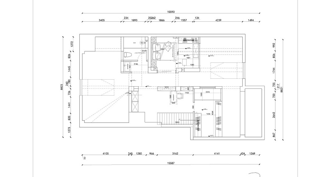 銀豐故里207㎡復式二層戶型平面布局圖.jpg