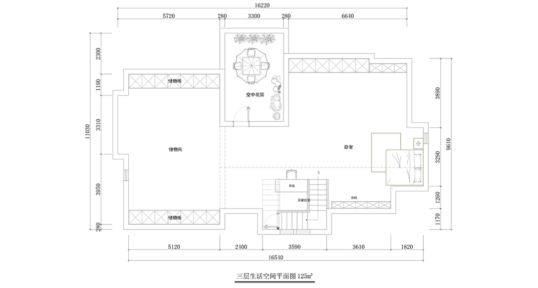 爵世名邸540㎡獨(dú)棟別墅三層戶型圖.jpg