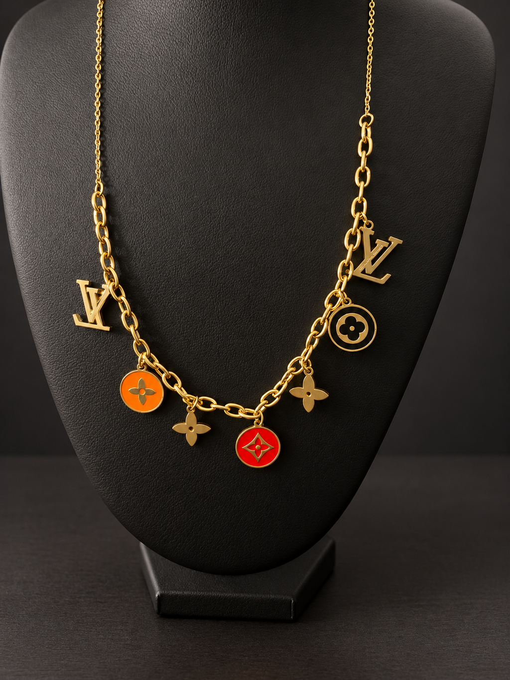 Golden Luxe Charm Necklace