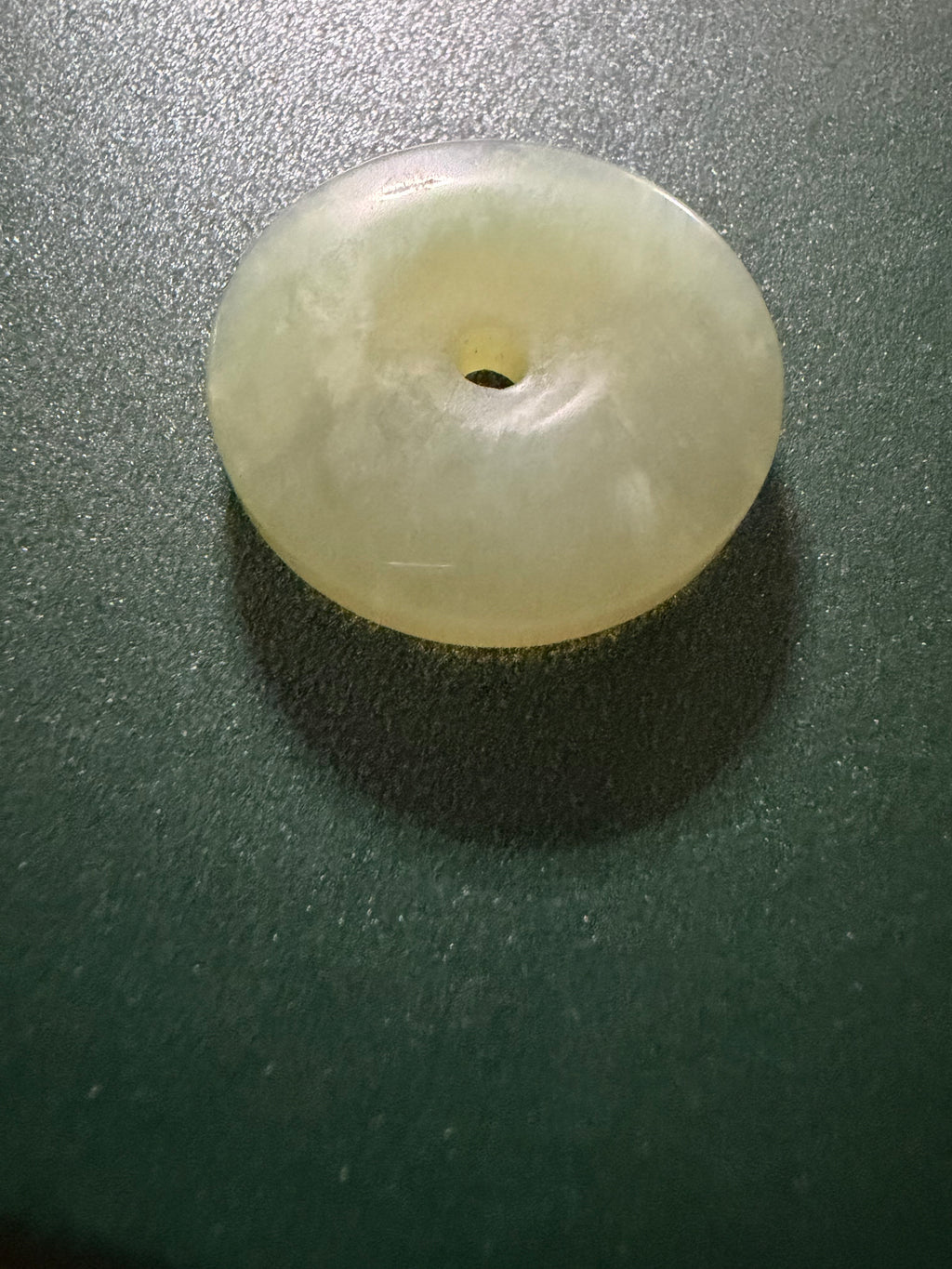 Jade Donut Pendant