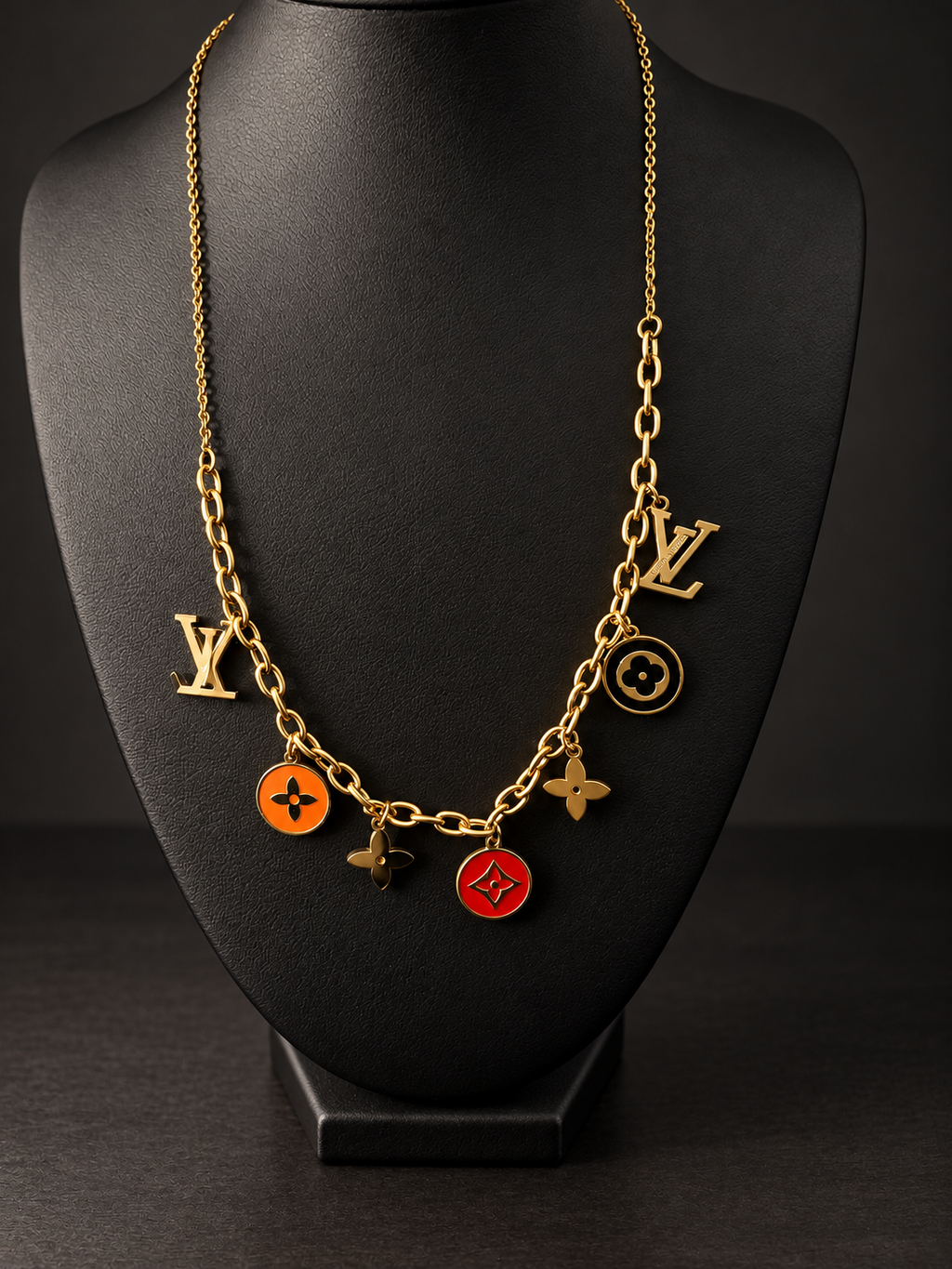 Golden Luxe Charm Necklace