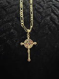 Cuban Necklace with colorful charm