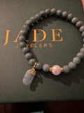 Jadeite Leaf Bracelet