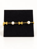 Bow & Pearl Bracelet